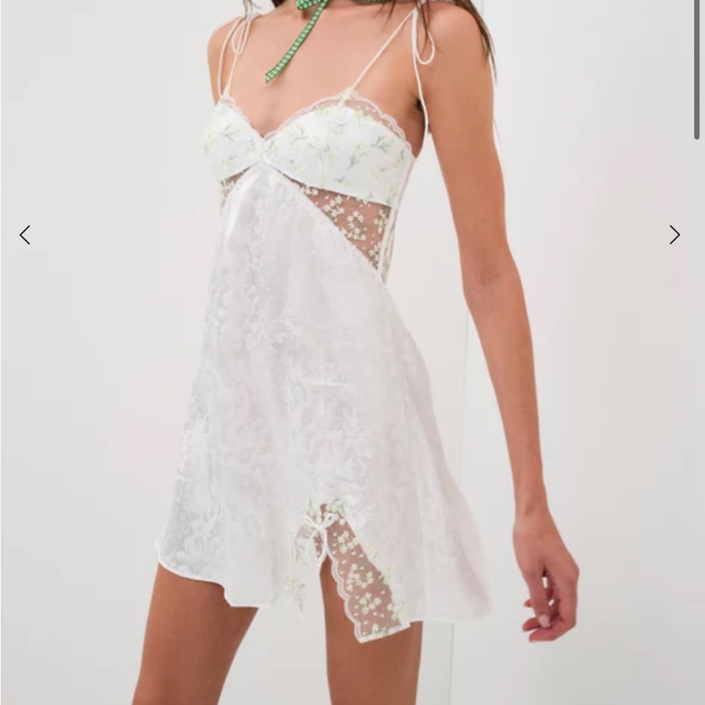 For Love & Lemons - Baby’s Breath Slip Dress - Only Worn Once